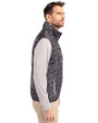Texas A&M Aggies Alumni Cutter & Buck Rainier PrimaLoft® Mens Eco Insulated Full Zip Printed Puffer Vest Black Side