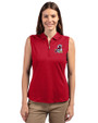 Springfield Cardinals Cutter & Buck Forge Stretch Womens Sleeveless Polo Cardinal Red Front