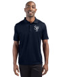 Scranton/Wilkes-Barre RailRiders Clique Ice Pique Mens Short Sleeve Tech Polo Dark Navy Front