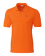 Chicago Bears - Cutter & Buck Advantage Eco Tri-Blend Pique Mens Polo Orange Burst Mannequin