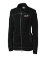 Lansing Lugnuts Clique Helsa Performance Womens Full Zip Knit Jacket Black Mannequin