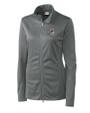 Springfield Cardinals Clique Helsa Performance Womens Full Zip Knit Jacket Titan Mannequin