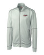 Lansing Lugnuts Clique Helsa Performance Mens Full Zip Knit Jacket Light Grey Mannequin
