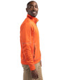 West Michigan Whitecaps Clique Helsa Performance Mens Full Zip Knit Jacket Blood Orange Side