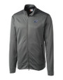 West Michigan Whitecaps Clique Helsa Performance Mens Full Zip Knit Jacket Titan Mannequin