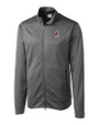 Springfield Cardinals Clique Helsa Performance Mens Full Zip Knit Jacket Titan Mannequin