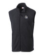 San Antonio Missions Clique Summit Performance Fleece Full Zip Mens Vest Charcoal Mannequin
