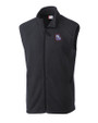 New Hampshire Fisher Cats Clique Summit Performance Fleece Full Zip Mens Vest Charcoal Mannequin