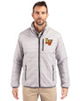 Las Vegas Aviators Cutter & Buck Rainier PrimaLoft®  Mens Big and Tall Eco Insulated Puffer Jacket Polished Medium Gray Front