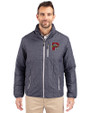 Portland Sea Dogs Cutter & Buck Rainier PrimaLoft®  Mens Big and Tall Eco Insulated Puffer Jacket Anthracite Melange Front