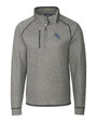Oklahoma City Dodgers Cutter & Buck Mainsail Sweater-Knit Mens Big and Tall Half Zip Pullover Jacket POH_MANN_HG 1