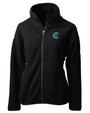 Charlotte Knights Cutter & Buck Cascade Eco Sherpa Womens Fleece Jacket BL_MANN_HG 1