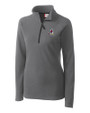Springfield Cardinals Clique Summit Performance Fleece Half Zip Womens Pullover Jacket Grey Mannequin