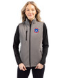 South Bend Cubs Clique Equinox Insulated Womens Softshell Vest Pistol Front