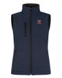 Tacoma Rainiers Clique Equinox Insulated Womens Softshell Vest Dark Navy Mannequin