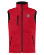 San Antonio Missions Clique Equinox Insulated Mens Softshell Vest Red Mannequin