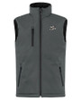 Omaha Storm Chasers Clique Equinox Insulated Mens Softshell Vest Pistol Mannequin
