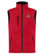 Toledo Mud Hens Clique Equinox Insulated Mens Softshell Vest Red Mannequin
