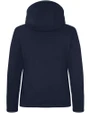 Jacksonville Jumbo Shrimp Clique Equinox Insulated Womens Softshell Jacket Dark Navy Mannequin Back