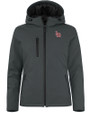 Louisville Bats Clique Equinox Insulated Womens Softshell Jacket Pistol Mannequin