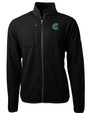 Charlotte Knights Cutter & Buck Cascade Eco Sherpa Mens Fleece Jacket BL_MANN_HG 1