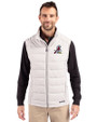 Springfield Cardinals Cutter & Buck Evoke Hybrid Softshell Recycled Mens Full Zip Vest CONCRETE Front
