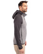 Reno Aces Cutter & Buck Mainsail Full Zip Hooded Mens Jacket Polished Heather/Charcoal Heather Side