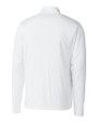 Round Rock Express Clique Spin Eco Performance Half Zip Mens Pullover White Mannequin Back