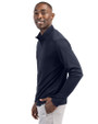 Tacoma Rainiers Clique Spin Eco Performance Half Zip Mens Pullover Dark Navy Side