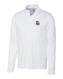 New Hampshire Fisher Cats Clique Spin Solution-dyed Performance Interlock Mens Half Zip White Mannequin
