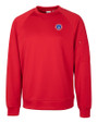 South Bend Cubs Clique Lift Eco Performance Unisex Crewneck Sweatshirt Red Mannequin