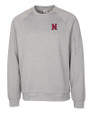 Nashville Sounds Clique Lift Solution-dyed Performance Unisex Crewneck Sweatshirt Grey Melange Mannequin