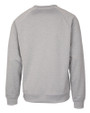 Round Rock Express Clique Lift Eco Performance Unisex Crewneck Sweatshirt Grey Melange Mannequin Back