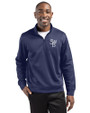 Scranton/Wilkes-Barre RailRiders Clique Lift Eco Performance Half Zip Unisex Pullover Navy Front