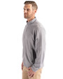 Louisville Bats Clique Lift Eco Performance Full Zip Unisex Jacket Grey Melange Side