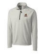 Toledo Mud Hens Clique Summit Performance Fleece Half Zip Mens Pullover Jacket Silver Mannequin
