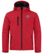 South Bend Cubs Clique Equinox Insulated Mens Softshell Jacket Red Mannequin