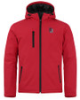 Round Rock Express Clique Equinox Insulated Mens Softshell Jacket Red Mannequin