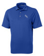 Oklahoma City Dodgers Cutter & Buck Virtue Eco Pique Recycled Mens Big and Tall Polo WH_MANN_HG 1