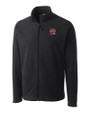 Portland Sea Dogs Clique Summit Performance Fleece Full Zip Mens Jacket Charcoal Mannequin