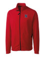 Nashville Sounds Clique Summit Performance Fleece Full Zip Mens Jacket Red Mannequin
