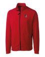 Round Rock Express Clique Summit Performance Fleece Full Zip Mens Jacket Red Mannequin