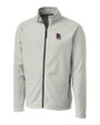 Round Rock Express Clique Summit Performance Fleece Full Zip Mens Jacket Silver Mannequin