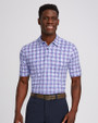 Cutter & Buck Pike Polo Balanced Plaid Print Man in Pike Polo Balanced Plaid Print