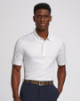 Cutter & Buck Pike Double Dot Print Stretch Mens Polo WH PRO_HG 2