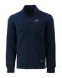 Buffalo Bills Cutter & Buck Roam Eco Recycled Full Zip Mens Jacket NVBU_MANN_HG 1