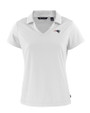New England Patriots Cutter & Buck Daybreak Eco Recycled Womens V-neck Polo White Mannequin