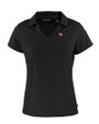 New York Giants Cutter & Buck Daybreak Eco Recycled Womens V-neck Polo Black Mannequin
