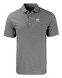 Pittsburgh Steelers Cutter & Buck Forge Eco Double Stripe Stretch Recycled Mens Big &Tall Polo BLWH_MANN_HG 1