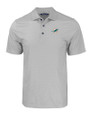 Miami Dolphins Cutter & Buck Pike Eco Tonal Geo Print Stretch Recycled Mens Big & Tall Polo Elemental Grey Mannequin